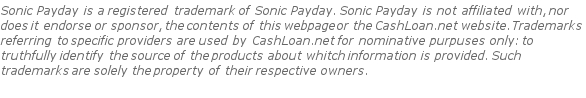 Sonic Payday